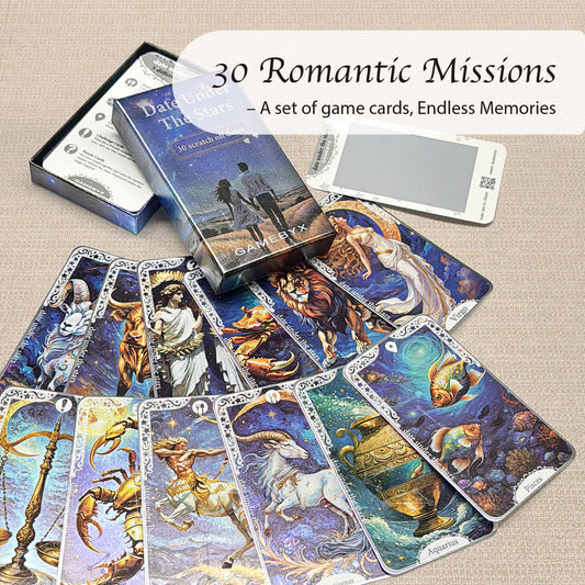 30 Scratch off Date Night Idea Cards