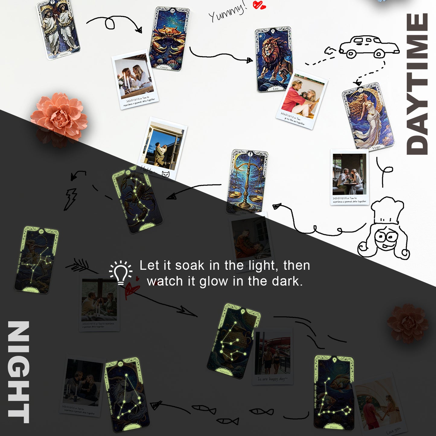 88 Scratch off Date Night Idea Cards